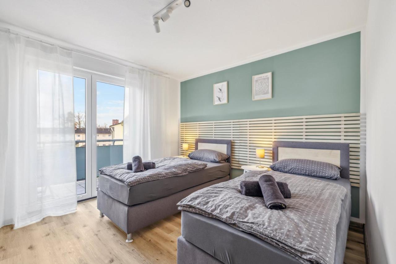 Amalfi A02 - 2 Zi Fuer 4P - Balkon, Smart Tv, Boxspringbett Lägenhet Kaiserslautern Exteriör bild