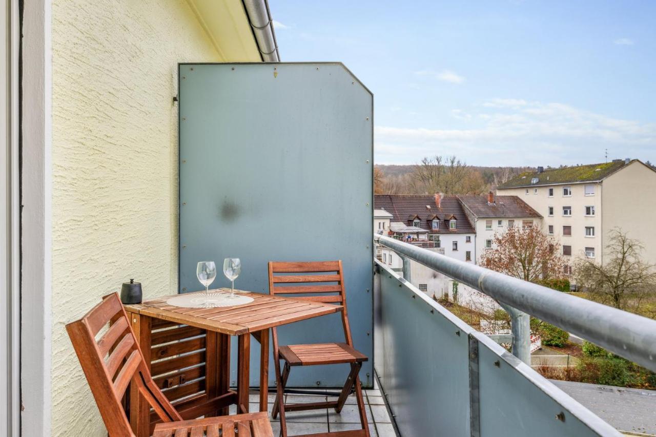 Amalfi A02 - 2 Zi Fuer 4P - Balkon, Smart Tv, Boxspringbett Lägenhet Kaiserslautern Exteriör bild