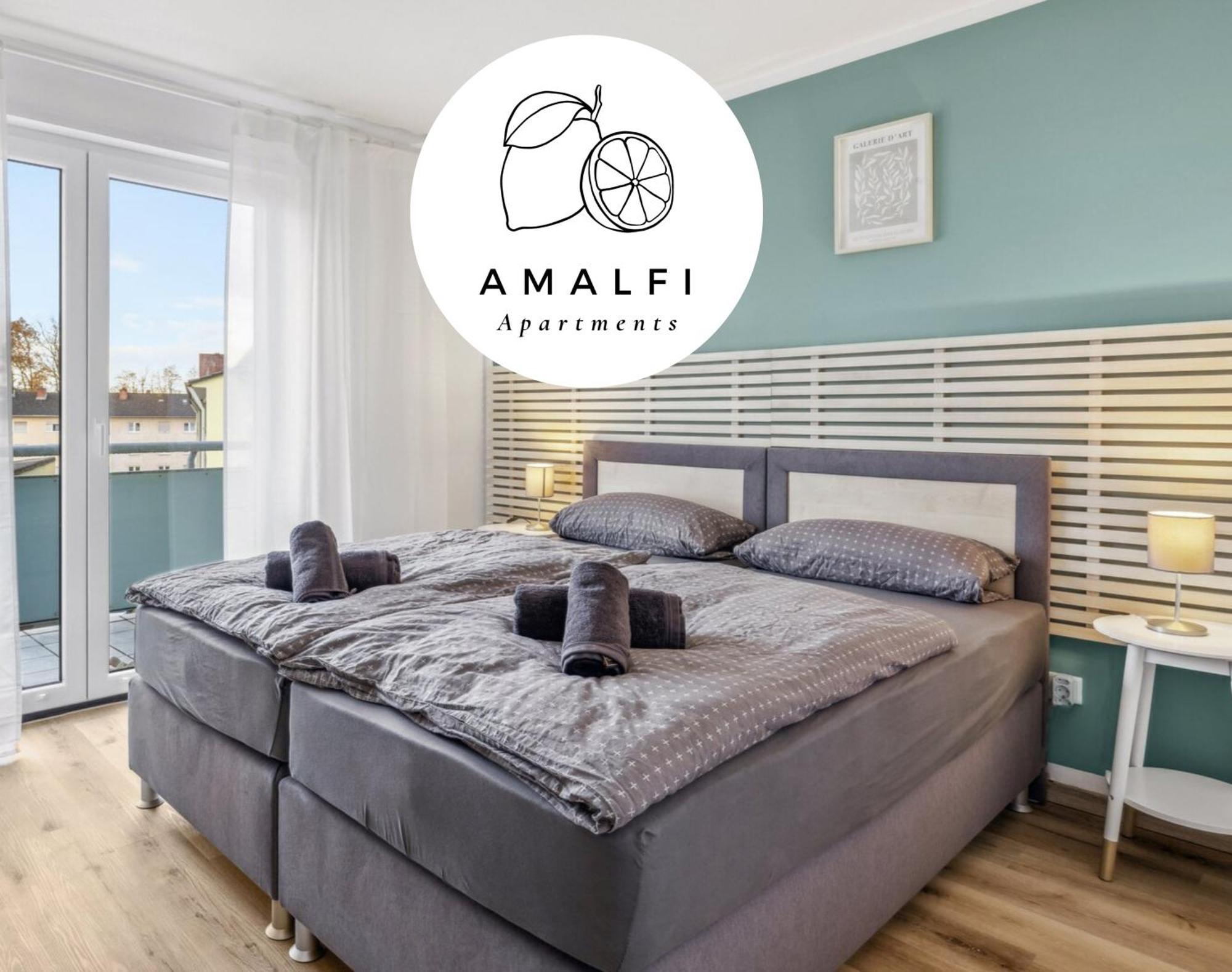 Amalfi A02 - 2 Zi Fuer 4P - Balkon, Smart Tv, Boxspringbett Lägenhet Kaiserslautern Exteriör bild